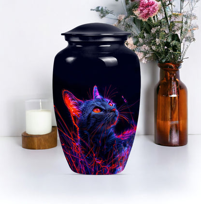 Cat Cremation Urn for Human Ashes.