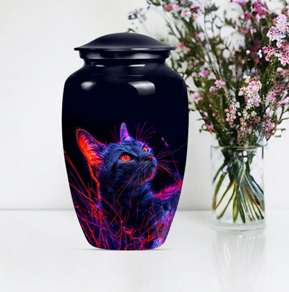Cat Cremation Urn for Human Ashes.