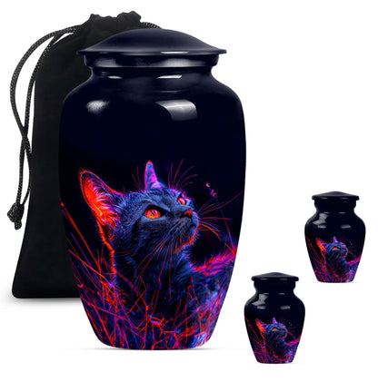 Cat Cremation Urn for Human Ashes.