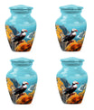 10-inch Classic Puffin Bird Urn, funeral urn for mom.