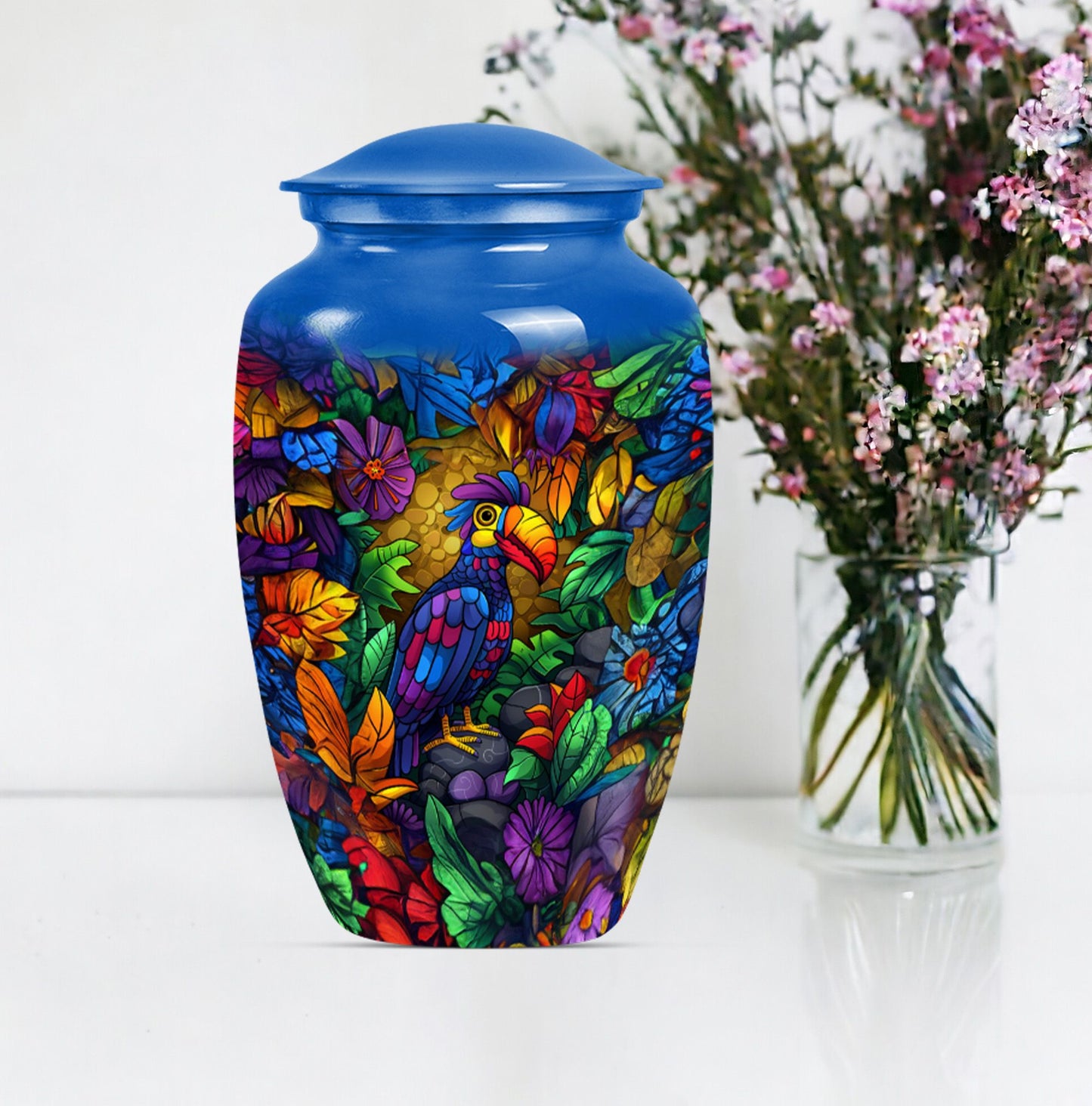 Puffin Bird Urn for adult male