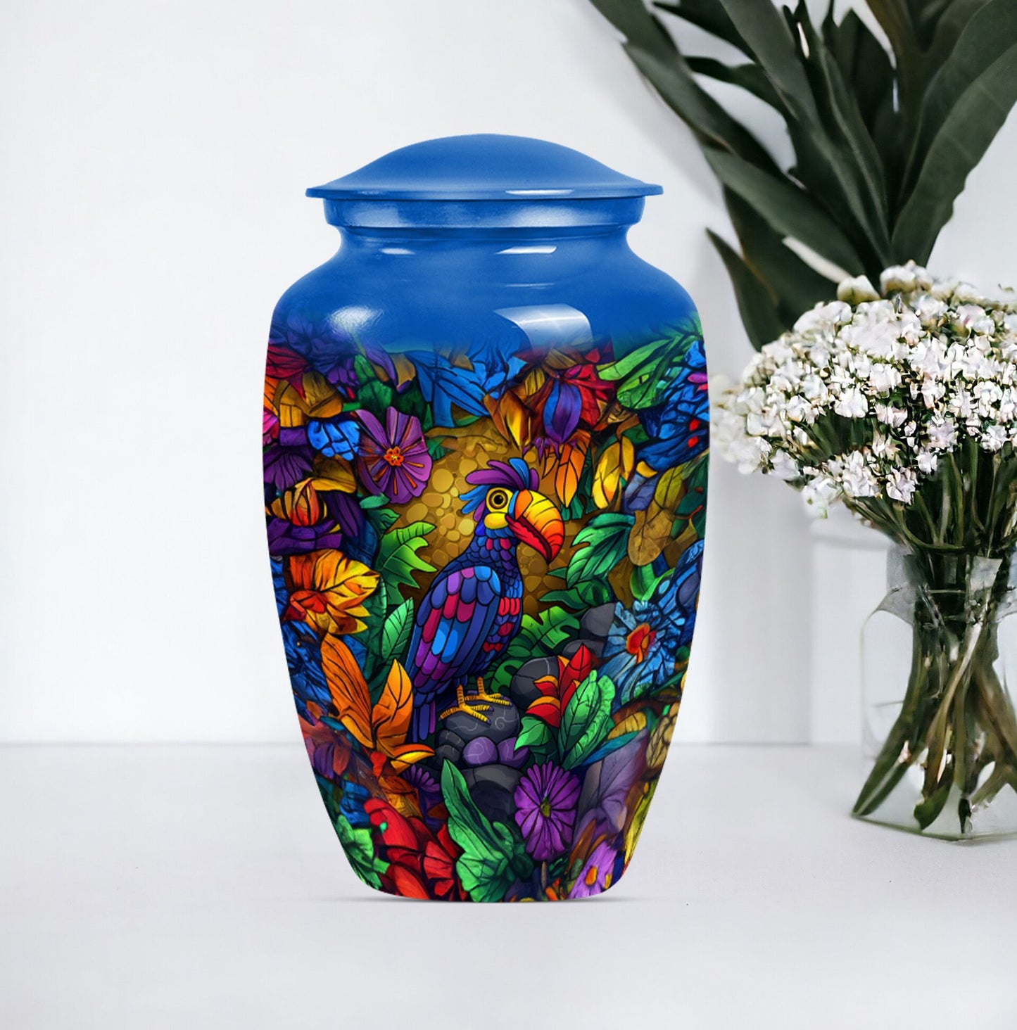 Puffin Bird Urn for adult male