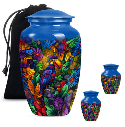 Puffin Bird Urn for adult male