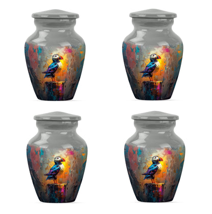 10-inch Puffin Bird urn