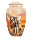 Elephant Family Urns For Human Ashes Adult Funeral, Ashes Urn