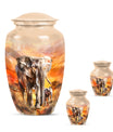 Elephant Family Urns For Human Ashes Adult Funeral, Ashes Urn