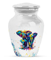 Elephant Family Cremation Urns For Human Ashes - Keepsake Urns