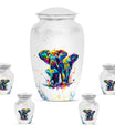 Elephant Family Cremation Urns For Human Ashes - Keepsake Urns