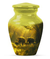 Elephant Family Cremation Urns For Human Ashes - Mini Urn Set For Ashes