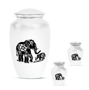 Large Urn With 2 Keepsake Urn