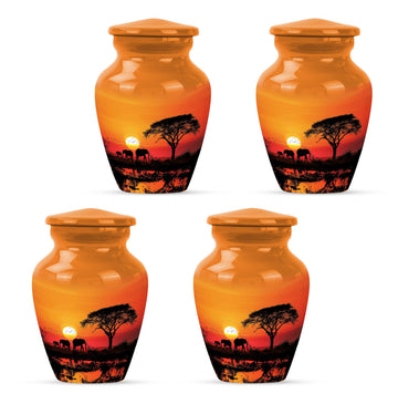 Mini Urn Set of 4