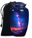 Classic 10-inch milkyway urn.