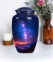 Classic 10-inch milkyway urn.