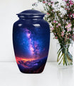 Classic 10-inch milkyway urn.