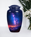 Classic 10-inch milkyway urn.