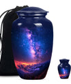 Classic 10-inch milkyway urn.