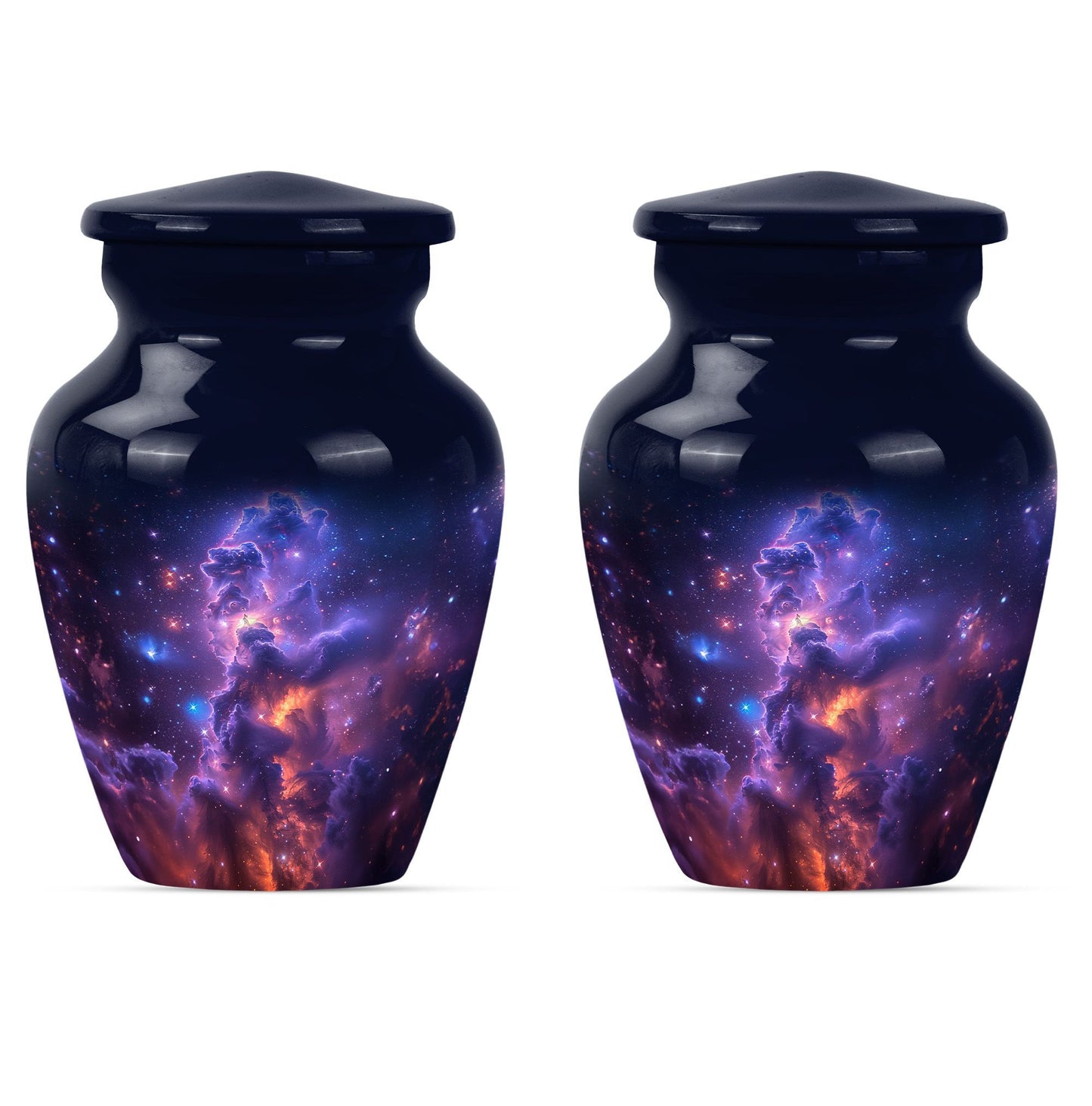 10-inch milkyway urn for adult ashes.