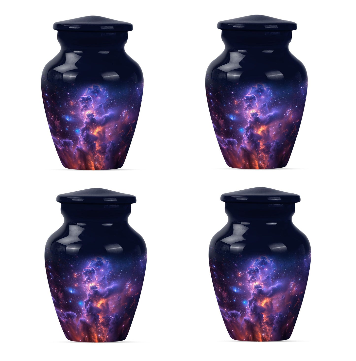 10-inch milkyway urn for adult ashes.