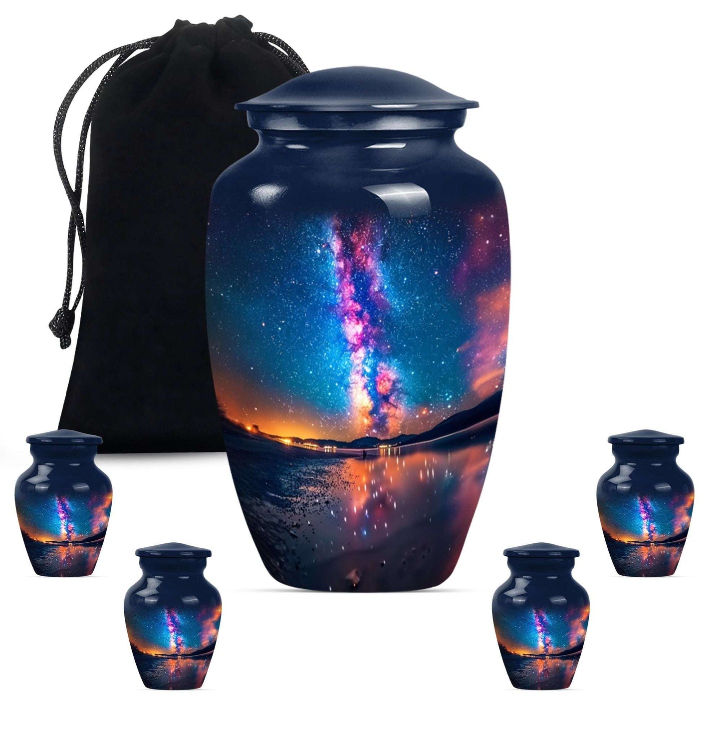 Milkyway Galaxy Cremation Urns For Adult Human Ashes Remains