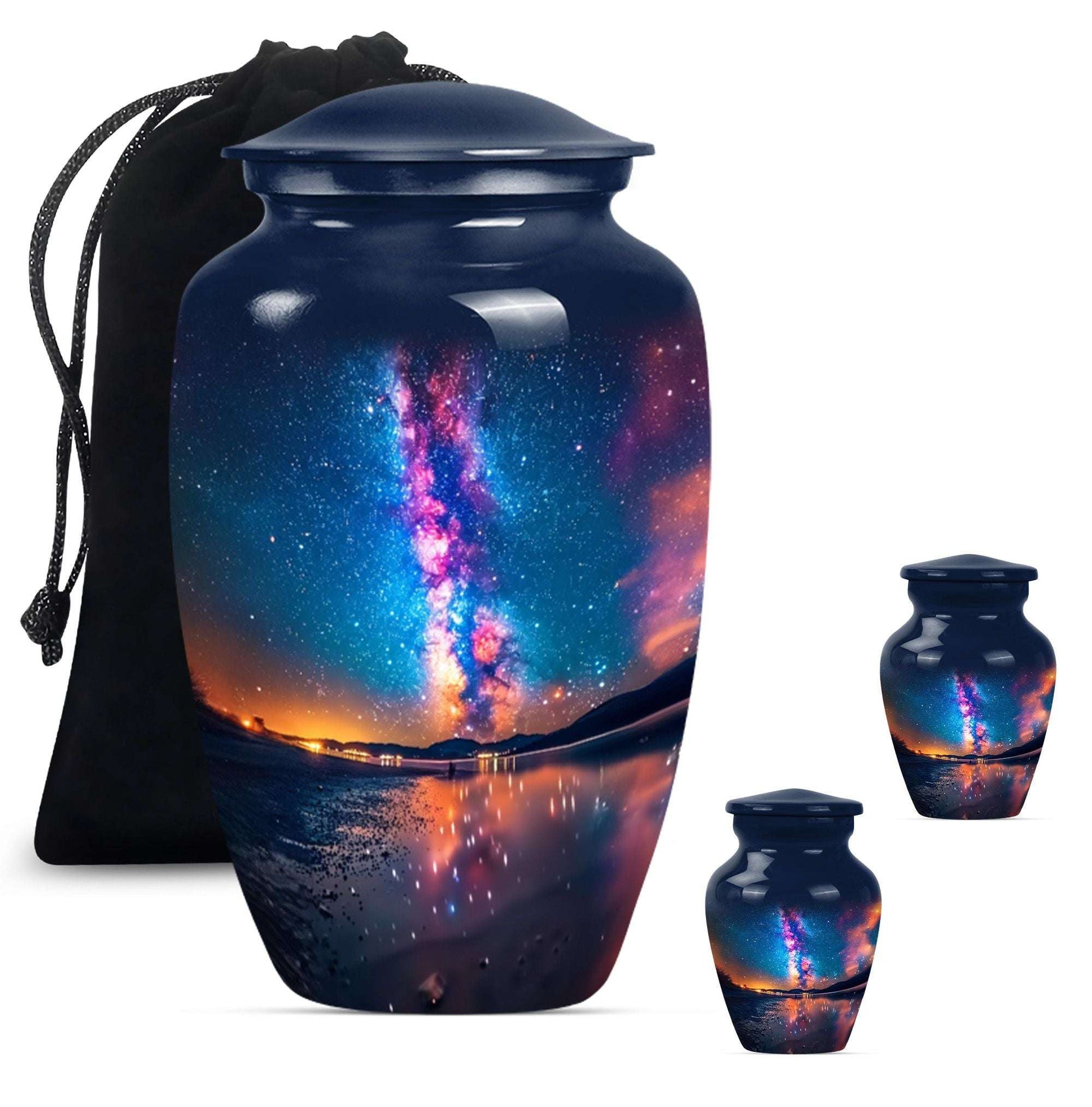 Milkyway Galaxy Cremation Urns For Adult Human Ashes Remains