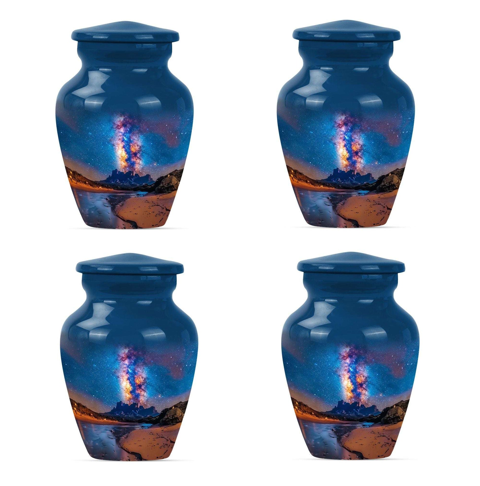 Milkyway Small & Large Urns For Ashes - Galaxy Cremation Urns