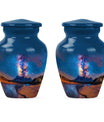 Milkyway Small & Large Urns For Ashes - Galaxy Cremation Urns