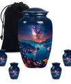 Milkyway cremation urn for women.