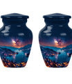 Milkyway cremation urn for women.