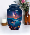 Milkyway cremation urn for women.