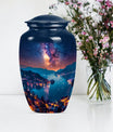 Milkyway cremation urn for women.
