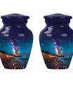 Milkyway Urns For Adults - Galaxy Cremation Urns For Male & Female