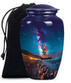 10-inch Classic milkyway urn, large funeral urn for human ashes adult.