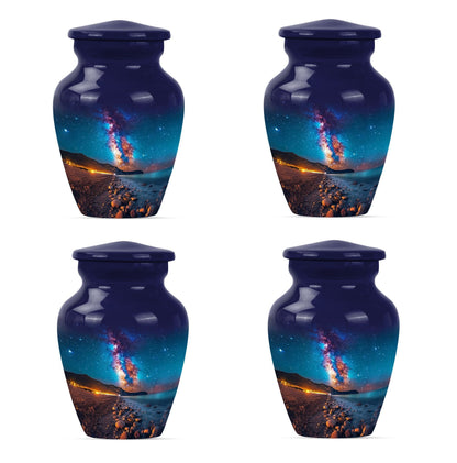10-inch Classic milkyway urn, large funeral urn for human ashes adult.