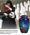 10-inch Classic milkyway urn, large funeral urn for human ashes adult.