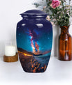 10-inch Classic milkyway urn, large funeral urn for human ashes adult.