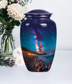 10-inch Classic milkyway urn, large funeral urn for human ashes adult.