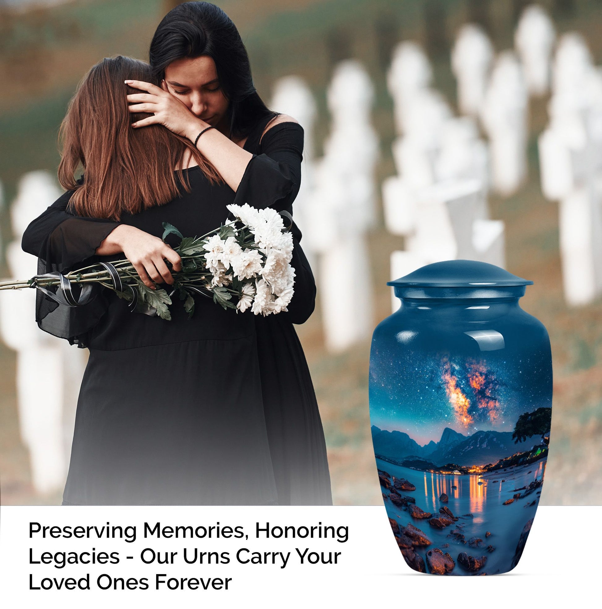  milkyway Urn for adult ashes,