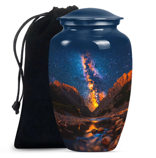 Milkyway Urn For Ashes - Galaxy Cremation Urns For Adults