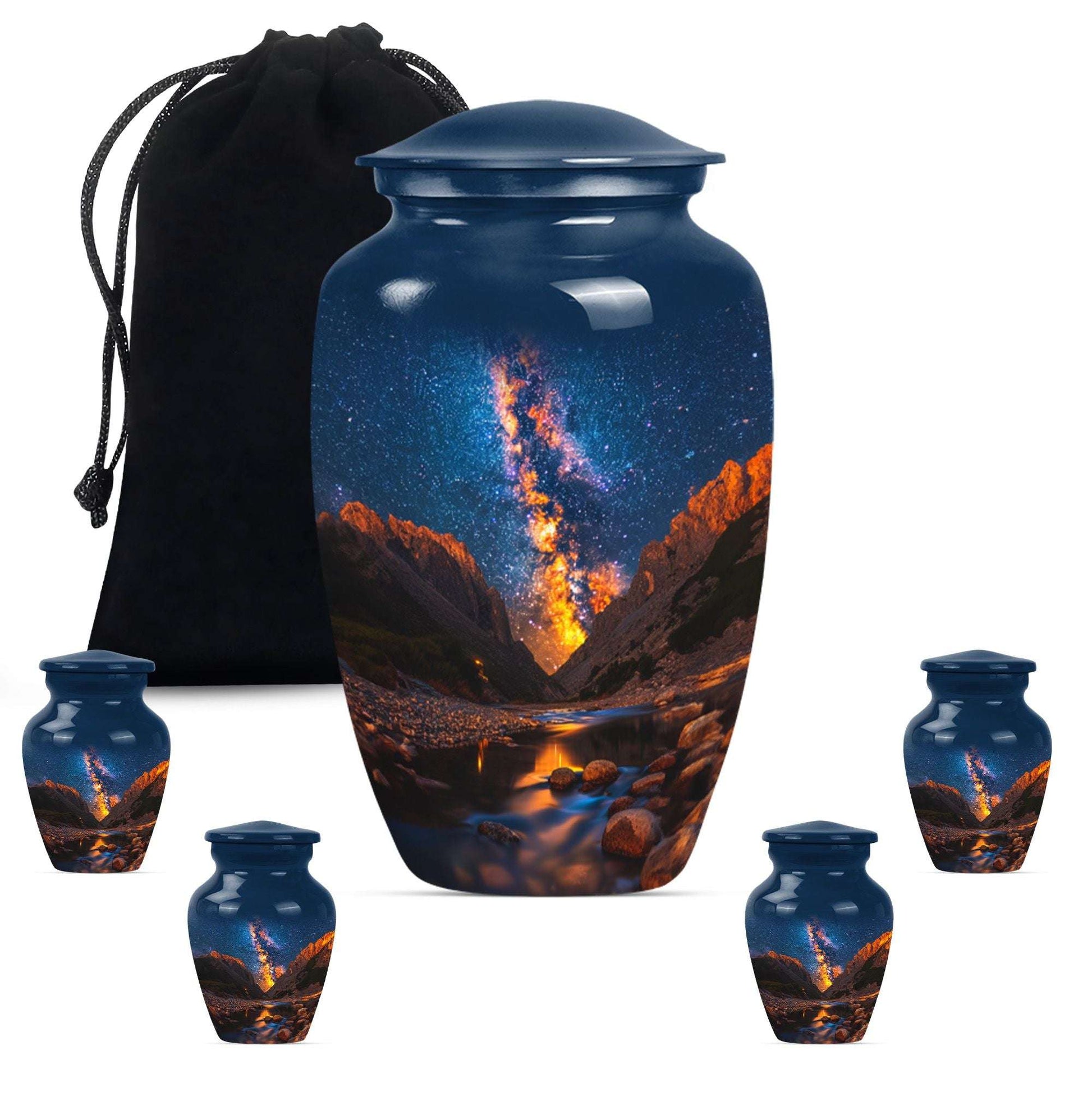 Milkyway Urn For Ashes - Galaxy Cremation Urns For Adults