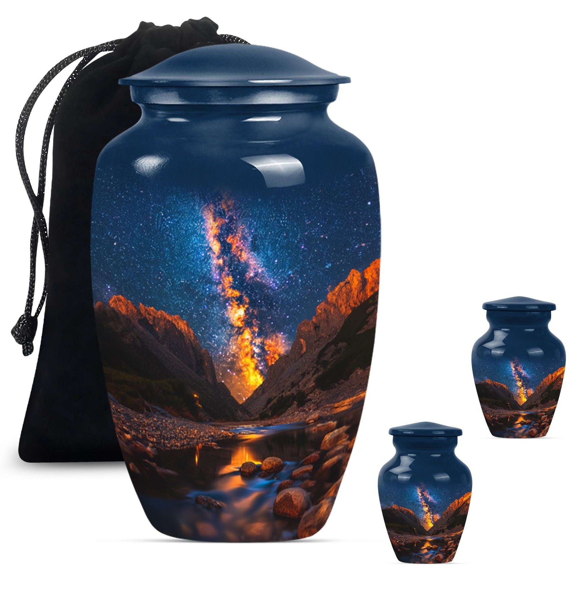 Milkyway Urn For Ashes - Galaxy Cremation Urns For Adults