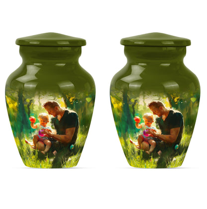 Classic 10 Inch Father Urn.
