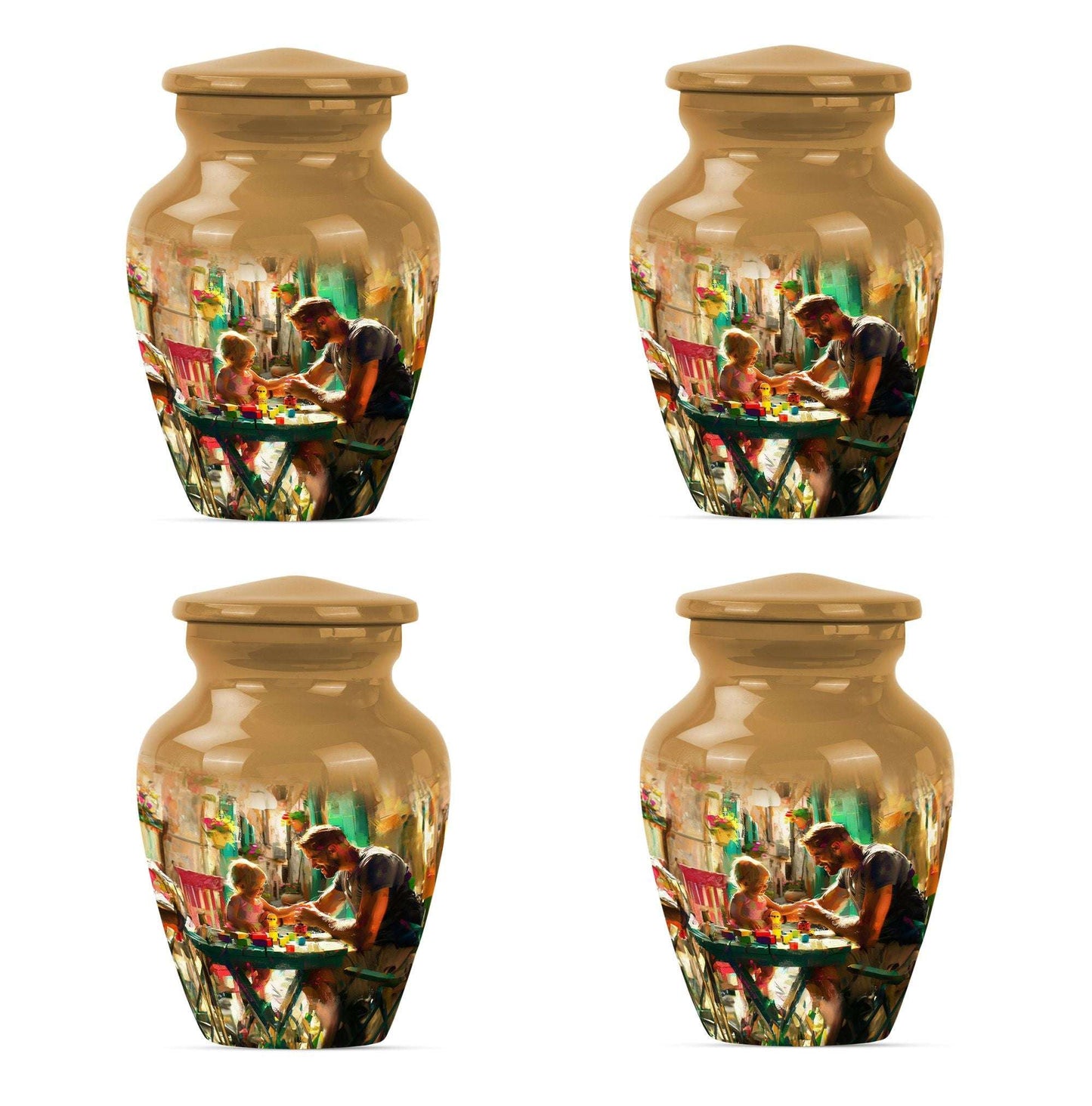 Father Urn For Dad - Large & Small Cremation Urns For Human Ashes