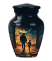 classic abstract design Father Urn, ideal for memorial forever urns