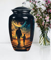 classic abstract design Father Urn, ideal for memorial forever urns