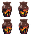 Father and Son Cremation Urns For Human Ashes - Sunset Funeral Urn