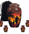 Father and Son Cremation Urns For Human Ashes - Sunset Funeral Urn