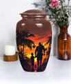 Classic 10-inch Father Urn,  large funeral urn