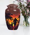 Classic 10-inch Father Urn,  large funeral urn