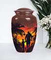 Classic 10-inch Father Urn,  large funeral urn
