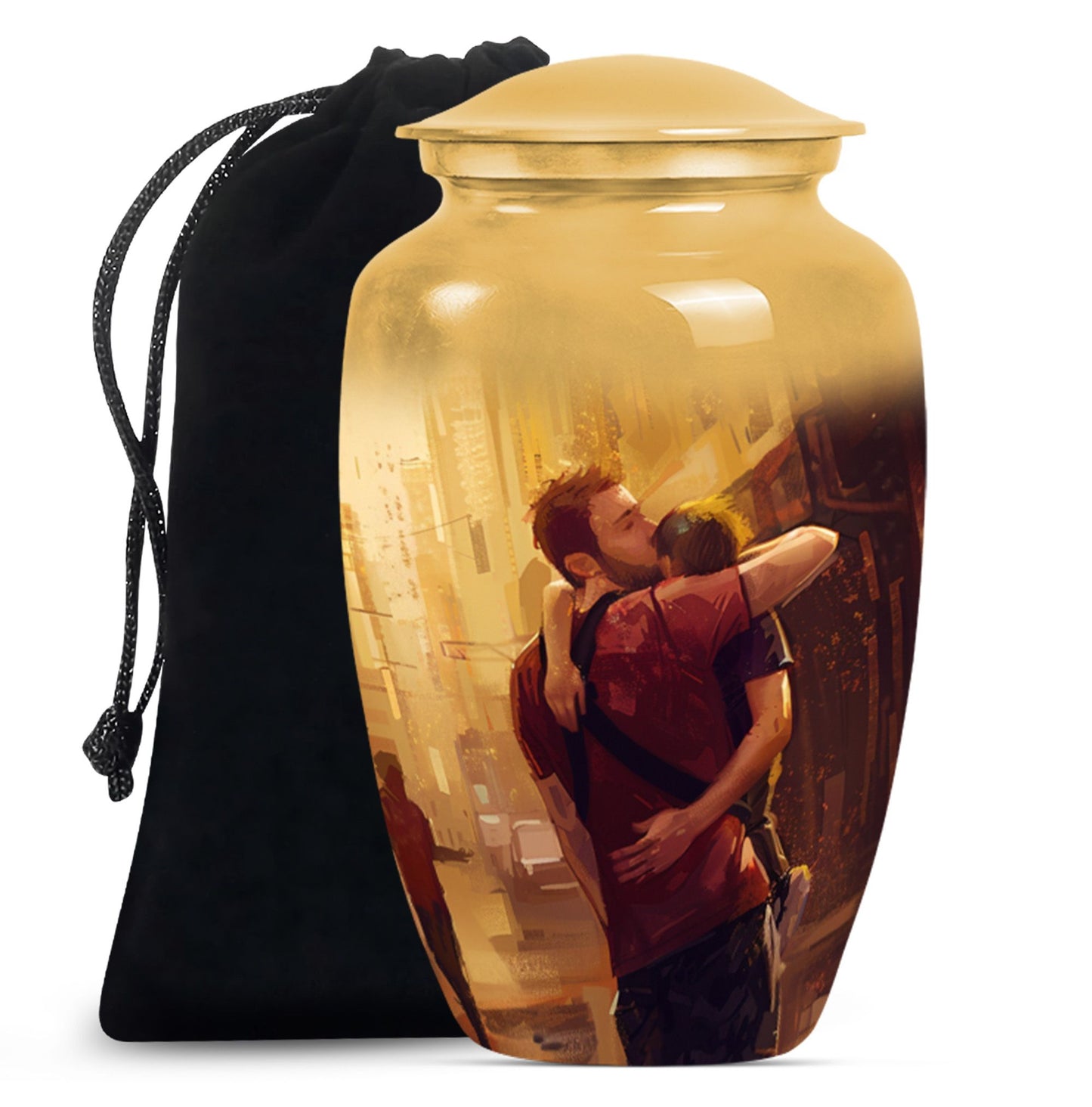 Large classic urn for father's ashes